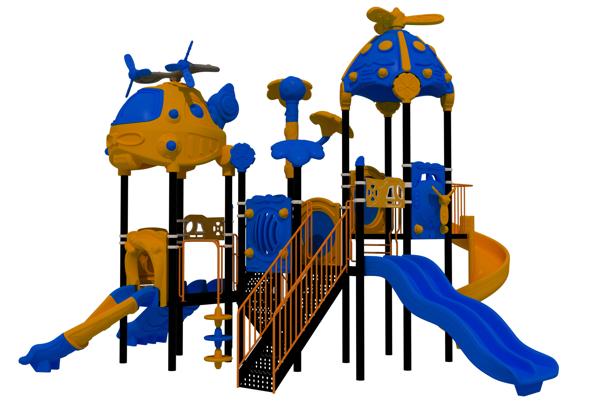 Helikopter Seri Oyun Grubu G-700 PRK-701 | Temalı Metal Oyun Grupları | Erse Kent Mobilyaları